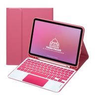 Funda Con Teclado TouchPad Para Galaxy Tab S11-S10Lite-S10Fe-S9-S9Fe-S8-S7- Letra Ñ