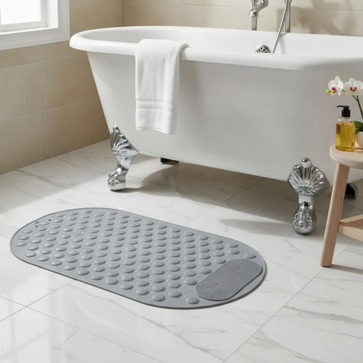 GENERICO - Alfombra Antideslizante Para Baño 40 cm x 70 cm