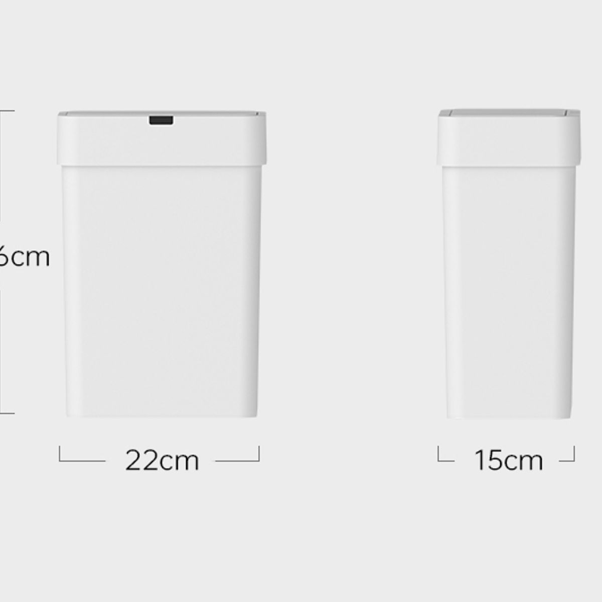 EVERSO - Cubo De Basura Con Sensor Inteligentes Basurero.