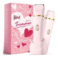 Depilador Eléctrico 3 En 1 Bikini Facial Axilas Nariz Cejas