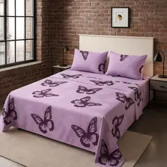 ARMONIA - Juego sábanas clásicas formato 775 144 hilos KING 2½ P