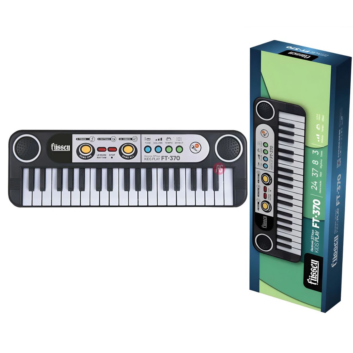 FUSSEN - Teclado Musical Kids Play FT-370 Diversión y Aprendizaje - PS
