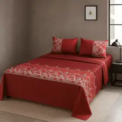 ARMONIA - Juego sábanas tipo 770 clásicas KING 2½ P 144 hilos