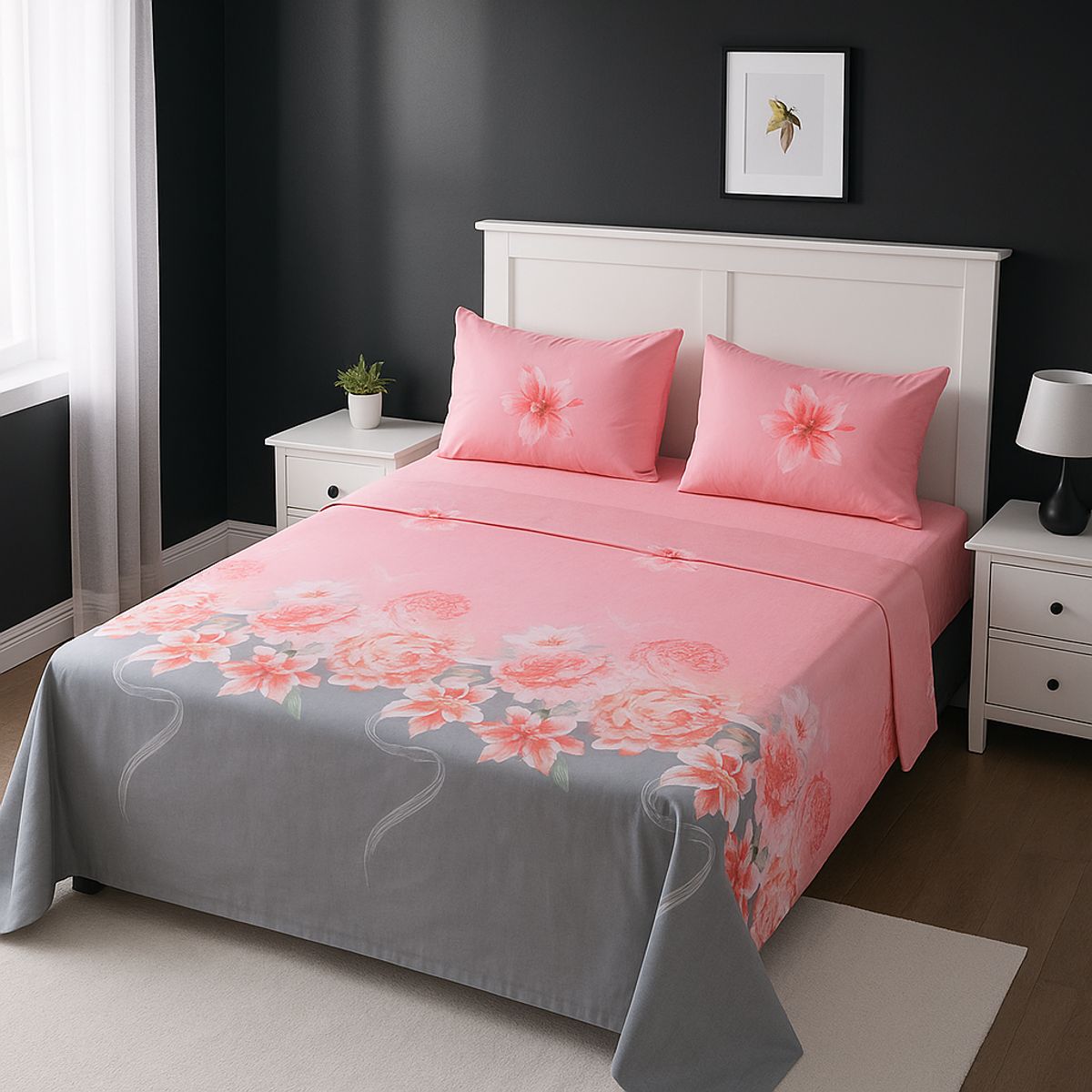 ARMONIA - Sábanas KING 2½ P modelo 762 clásicas 144 hilos