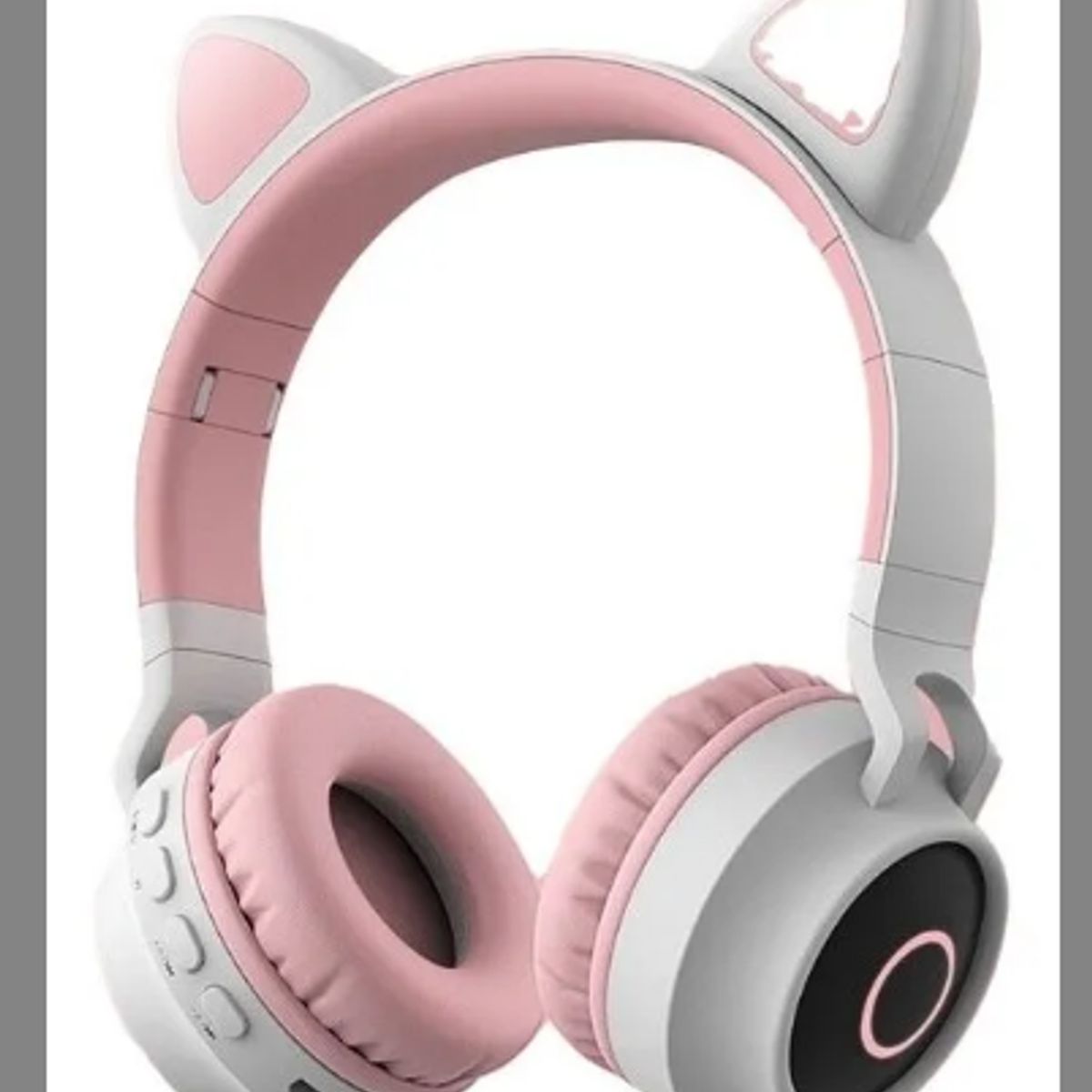 GENERICO - Audífonos Bluetooth Inalámbricos Para Niños Led Gamer Gato