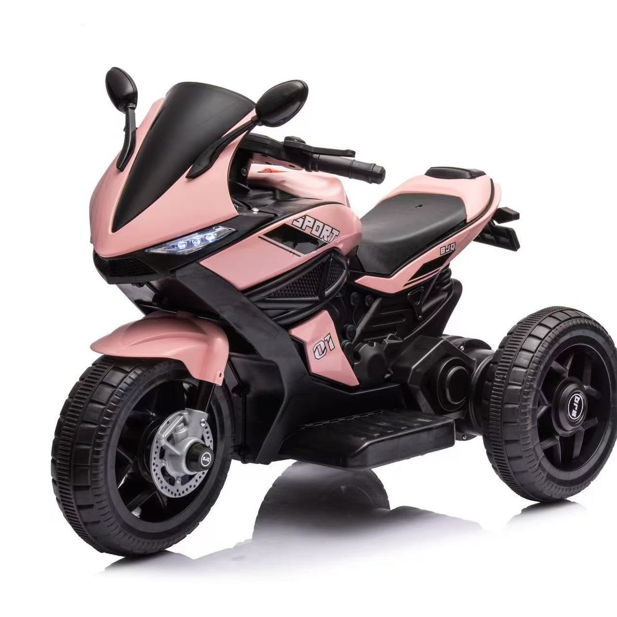 BESTOYS - Moto a bateria tres ruedas Rosado Bestoys