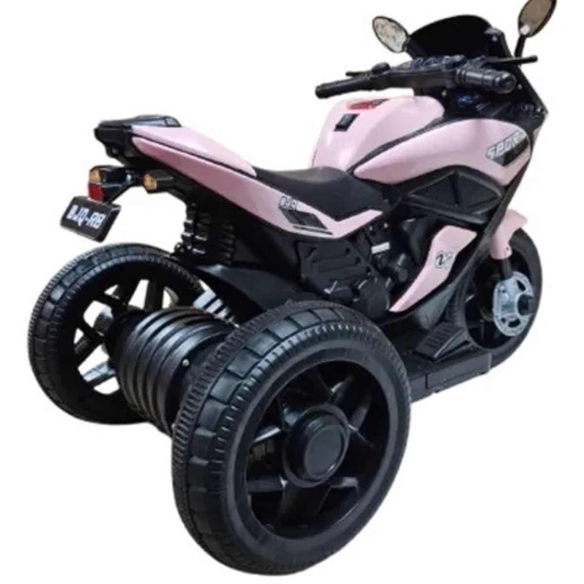 BESTOYS - Moto a bateria tres ruedas Rosado Bestoys