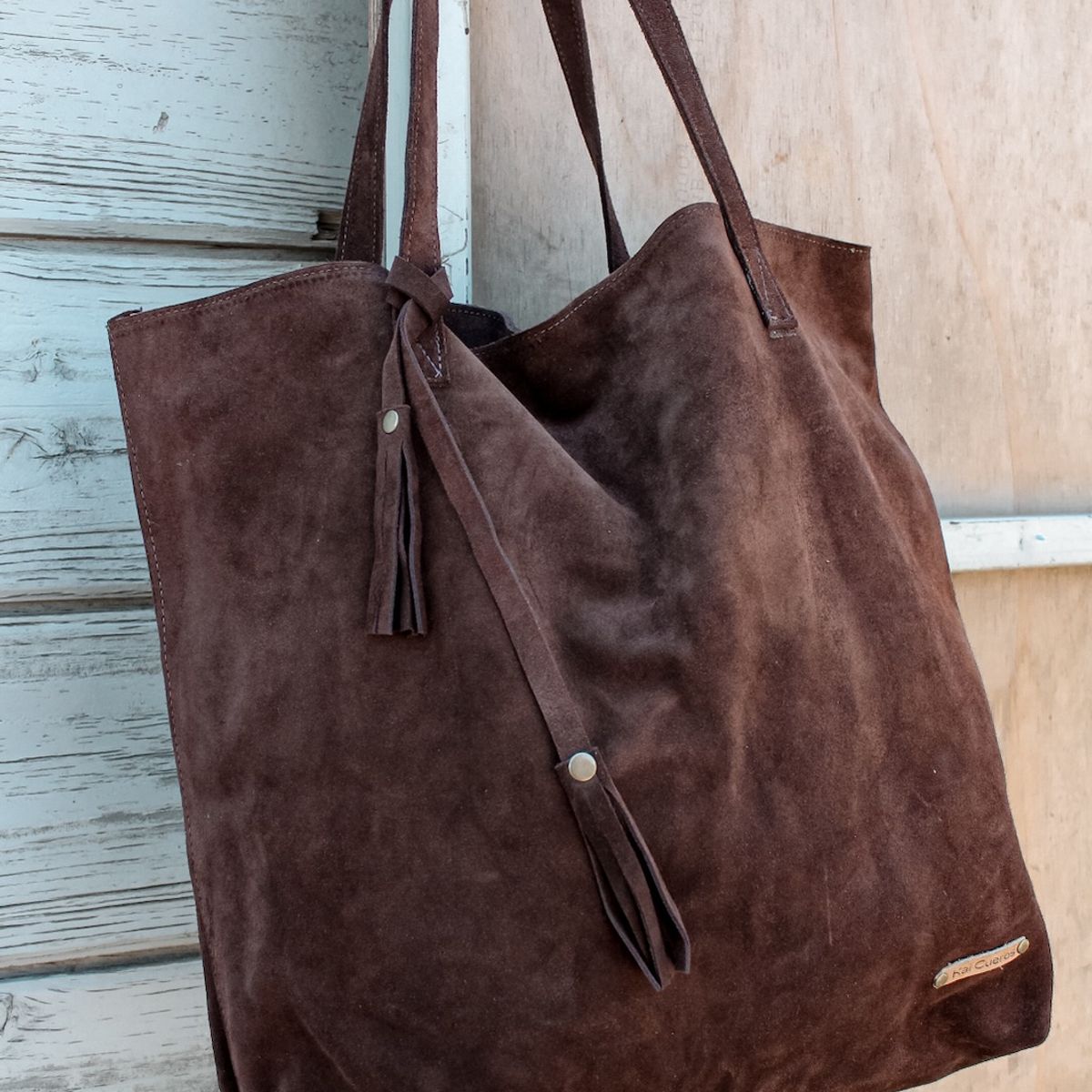 KAI CUEROS - Cartera Tote Bag Cuero