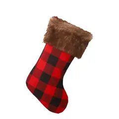 BOHEMIK - Bota roja escocés 47 cm x 26 cm