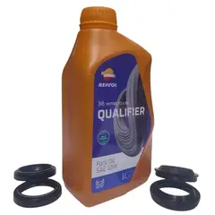 GENERICO - Kit Retenes Telescopicas + Guardapolvos + Liquido Cb190r