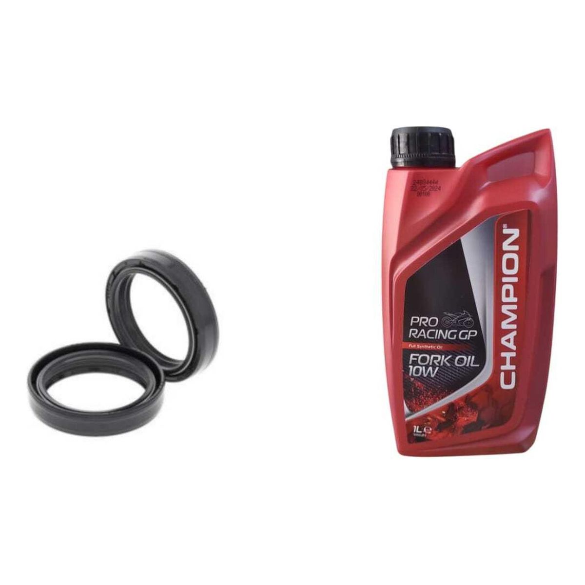 GENERICO - Kit Retenes De Telescopicas + Liquido 10w Moto Yamaha R3a