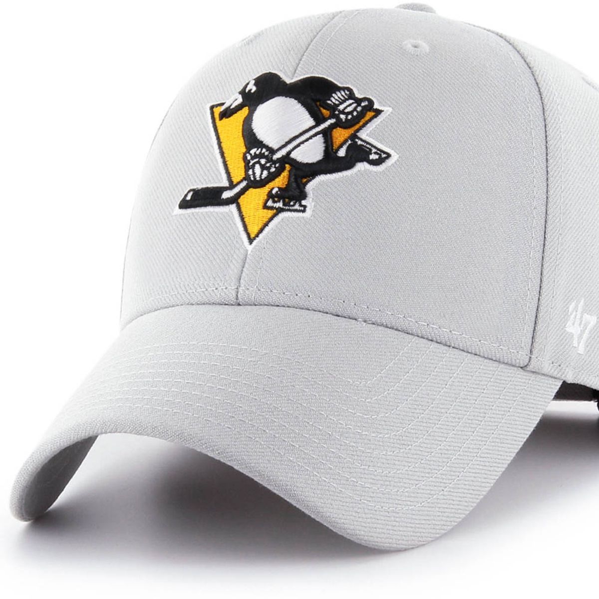 47 BRAND - Jockey Pittsburgh Penguins Grey MVP 47 Brand