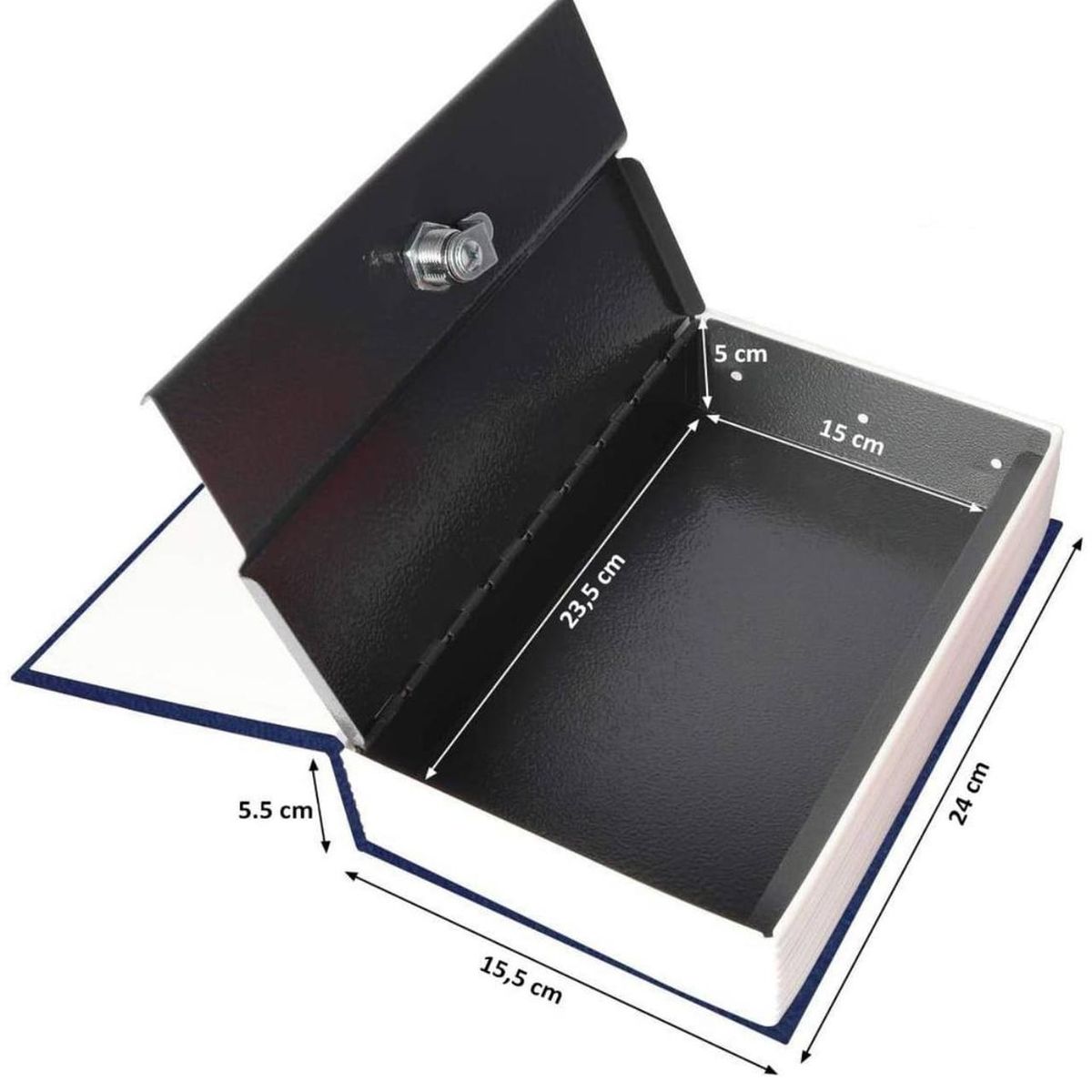GENERICO - Caja Fuerte De Seguridad Forma De Libro