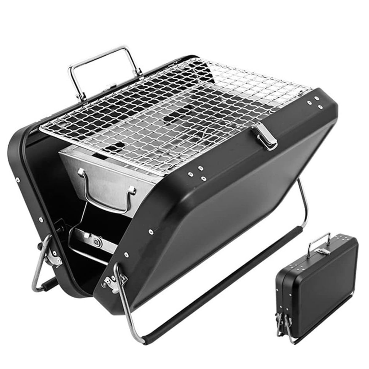 GENERICO - Parrillera Asados Grill Bbq Portatil Plegable Para Terraza
