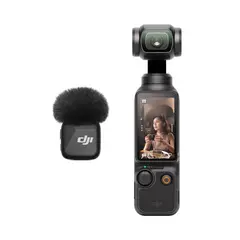 DJI - Cámara de acción Pack para Vlogs Osmo Pocket 3 - Transmisor Mic Mini
