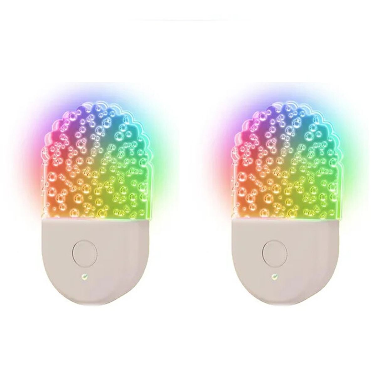 2pcs Luz Nocturna De Burbujas De Cristal De Colores La Pared, marca GENERICO - Foto Principal