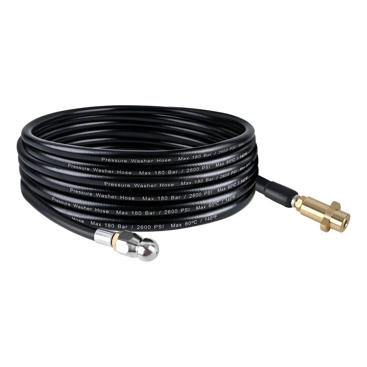 KUANGYE - Manguera 10mts Destape Alcantarillado Tuberías Para Karcher Series K2 K3 K4 K5 K6 K7
