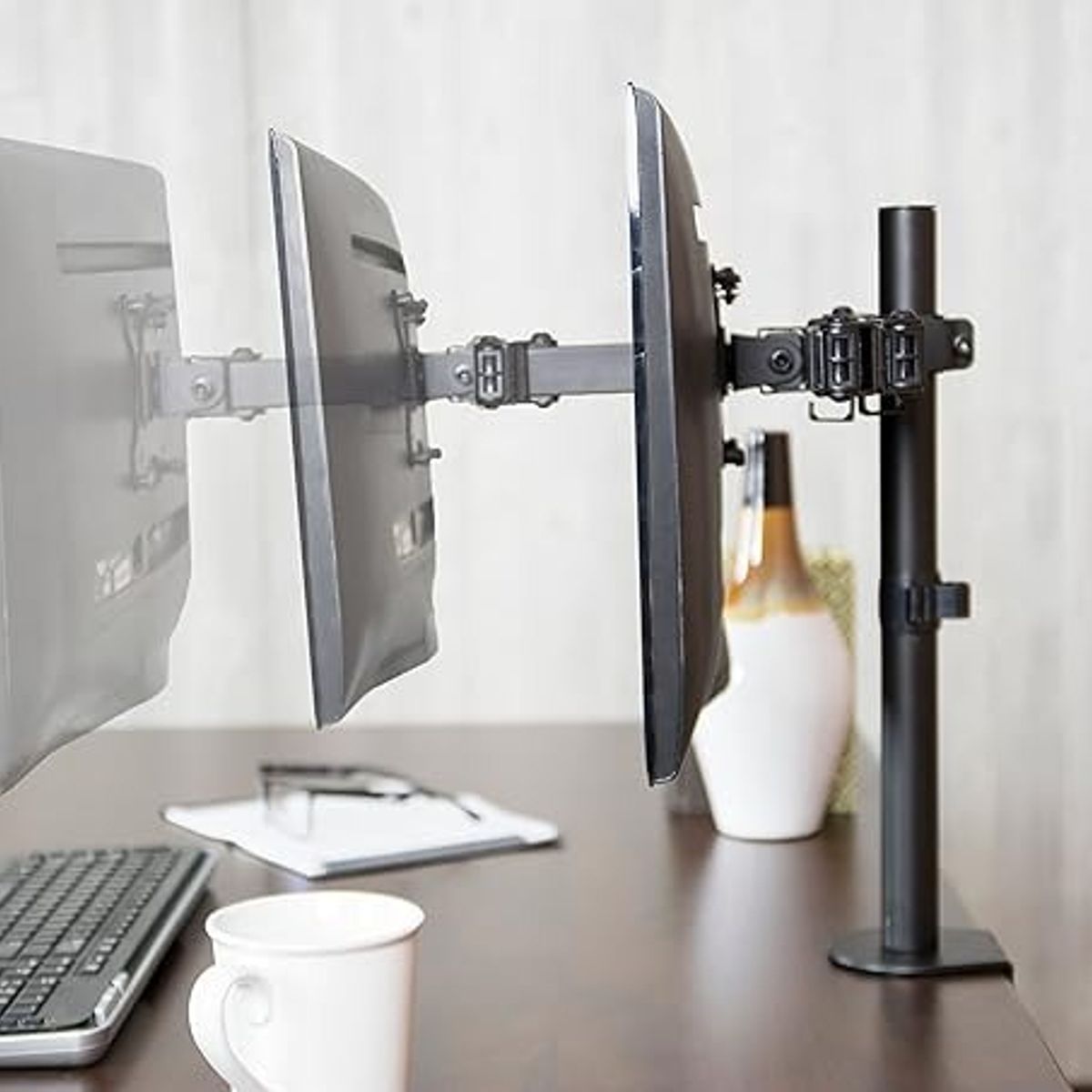 GENERICO - Soporte Brazo Escritorio Inclinable Para Tvmonitor 13-32