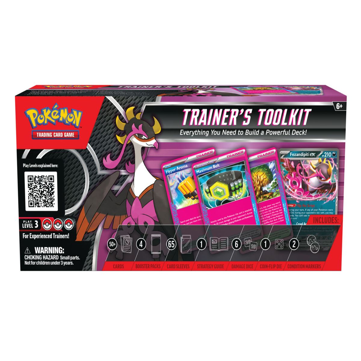 POKEMON - Pokémon TCG Trainers Toolkit 2025 Fezandipiti Ex Inglés