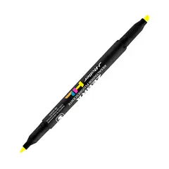 ZEBRA - Destacador Doble Punta J Roller Amarillo