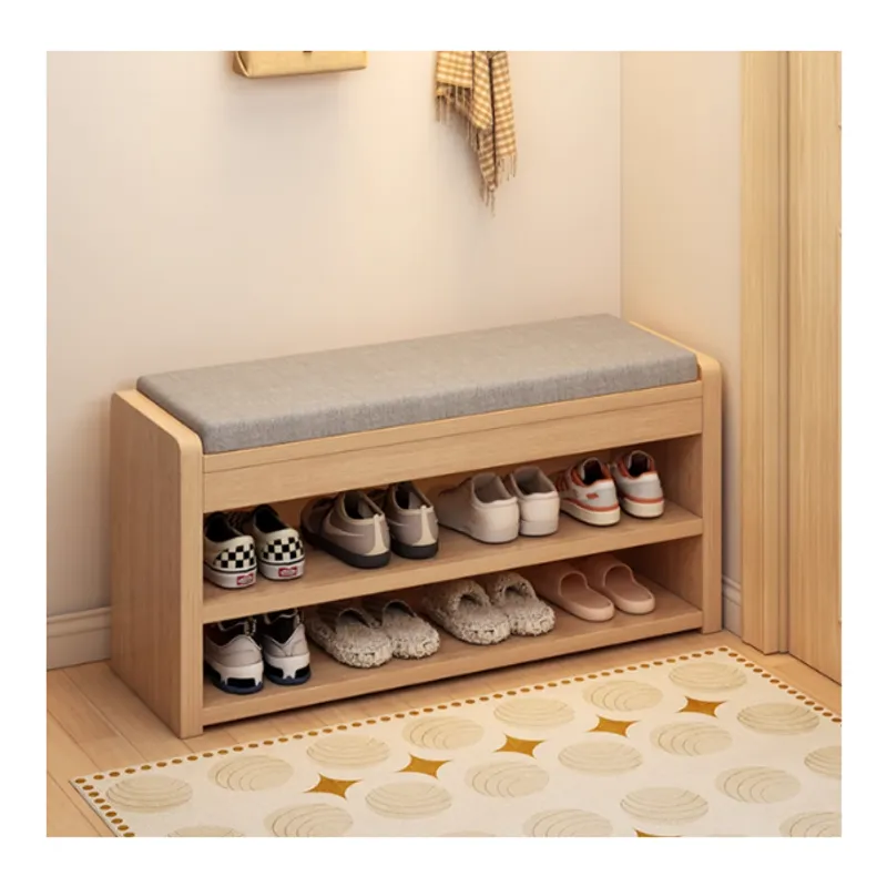 GENERICO - Zapatero Mueble Organizador Con Asiento y Cajón 80x43x24cm