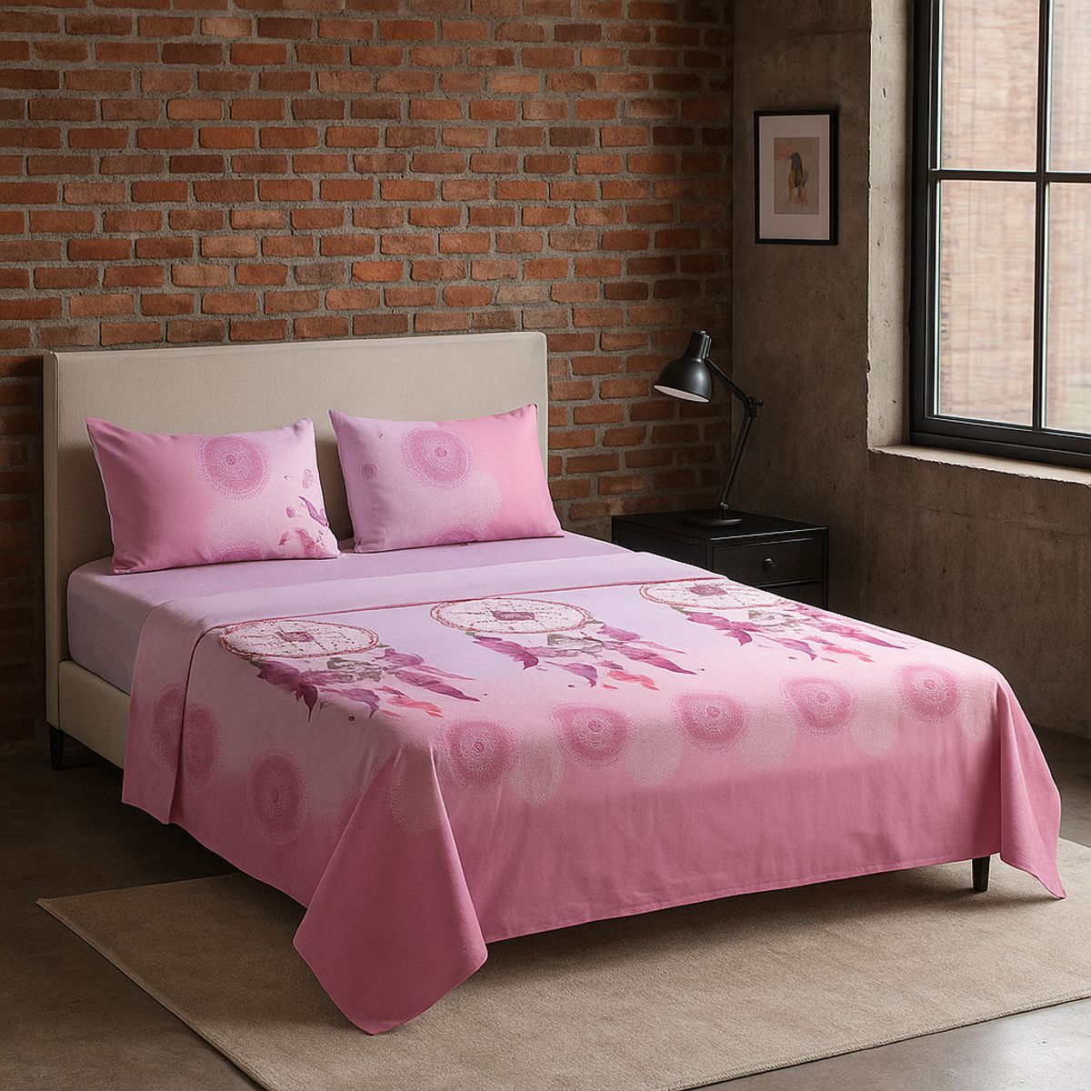 ARMONIA - Juego sábanas tipo 776 clásicas KING 2½ P 144 hilos