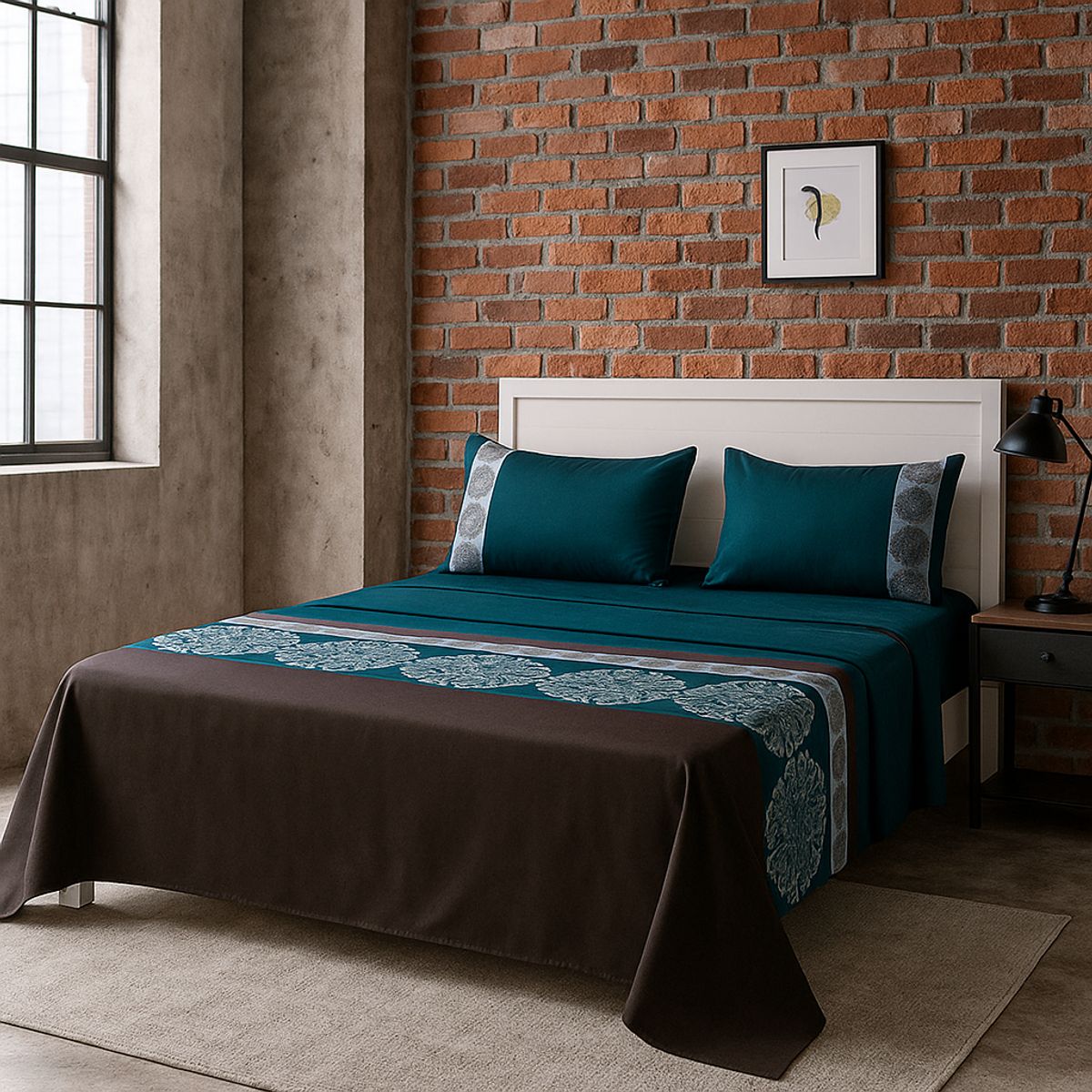 ARMONIA - Juego sábanas tipo 776 clásicas KING 2½ P 144 hilos