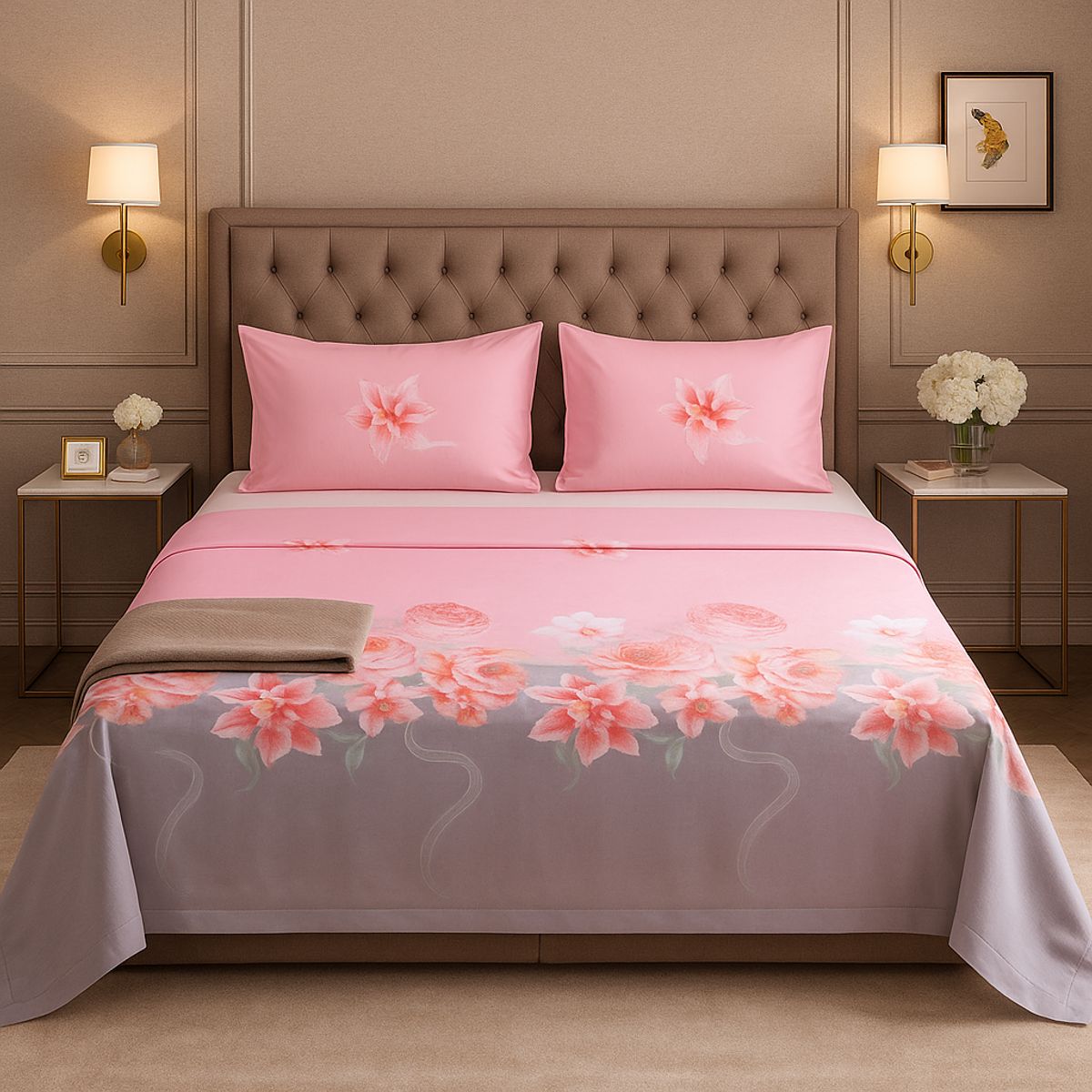 ARMONIA - Sábanas clásicas edición 762 KING 2½ P 144 hilos