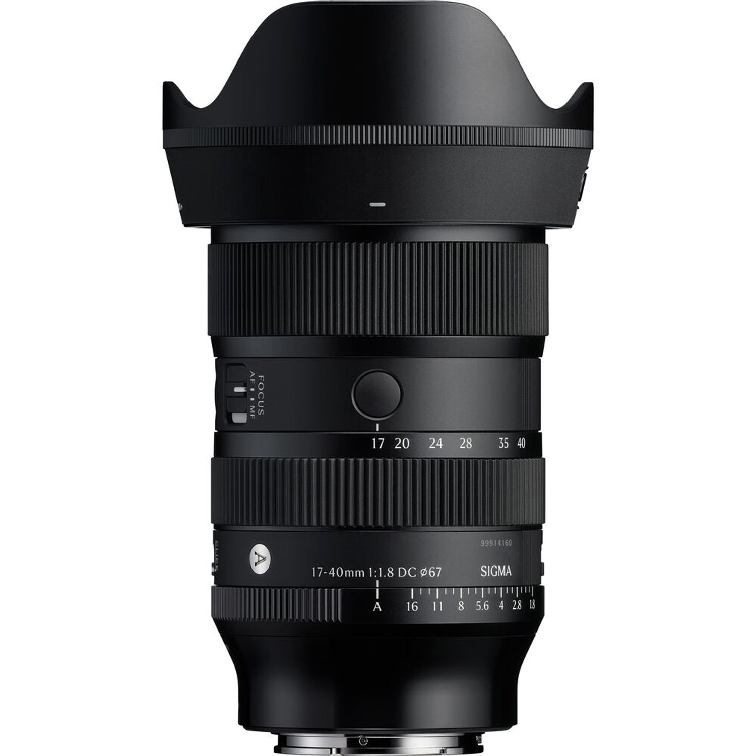 SIGMA ART 17-40mm F1.8 DC レンズ SIGMA Sigma 17-40mm F1.8 DC Art Lente Para Sony E - Negro
