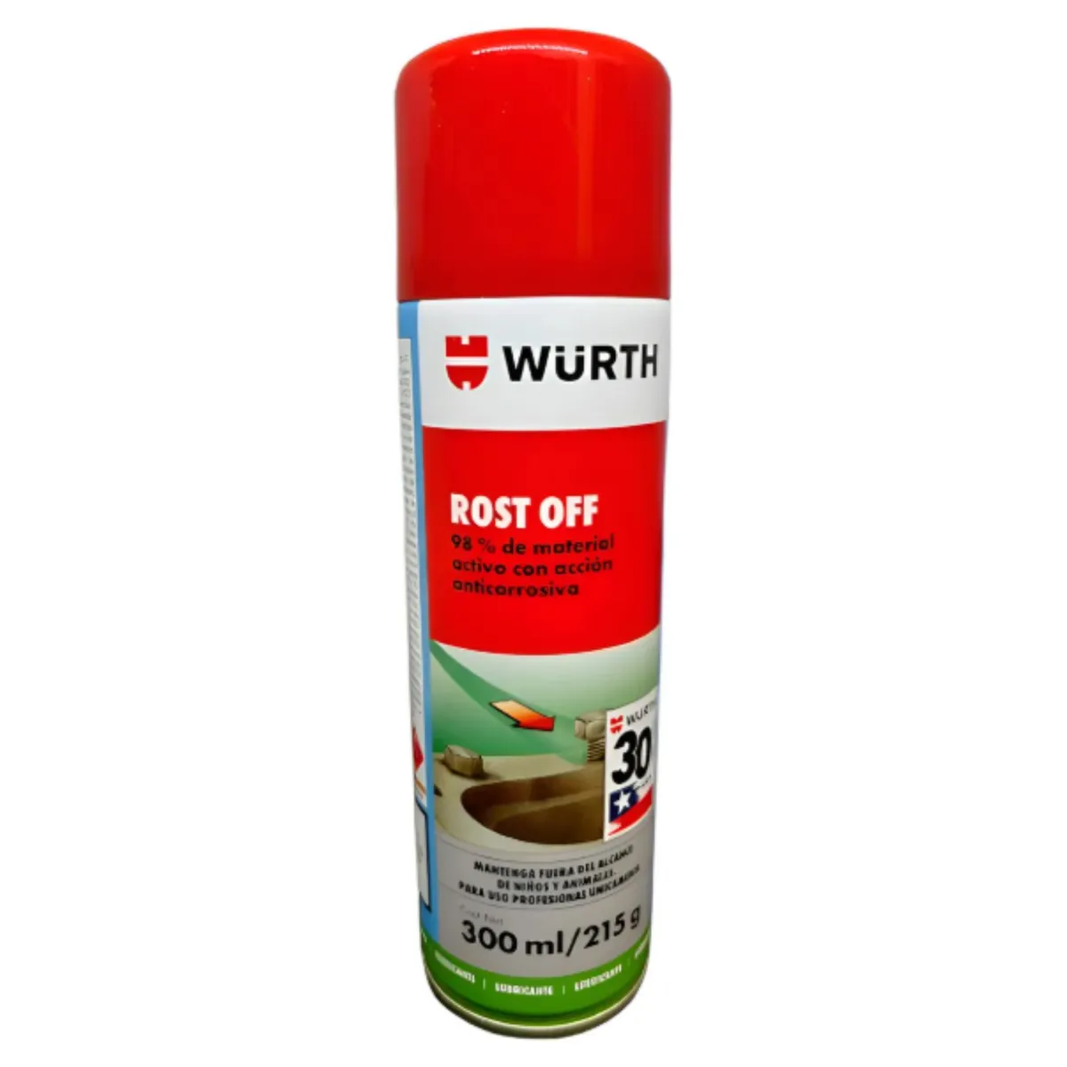 Lubricante Removedor de Oxido Rost Off Wurth 300 Ml., marca WURTH - Foto Principal