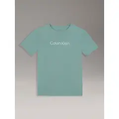 CALVIN KLEIN - Polera Unisex Logo Verde