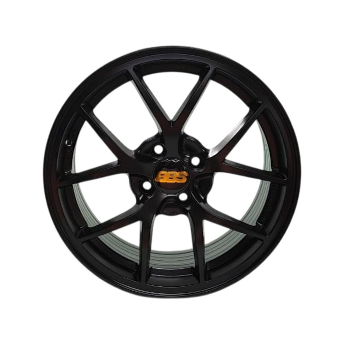 GENERICO - Juego de Llantas 16X7 4x100 Et40 Matt Black 507 FSB2