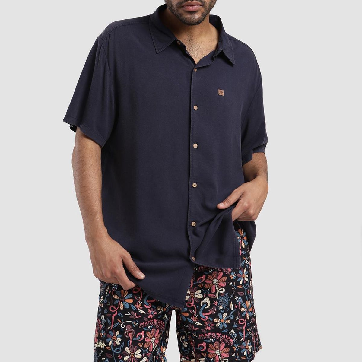 KAYA UNITE - Traje de Baño Hombre Volley Happy Negro