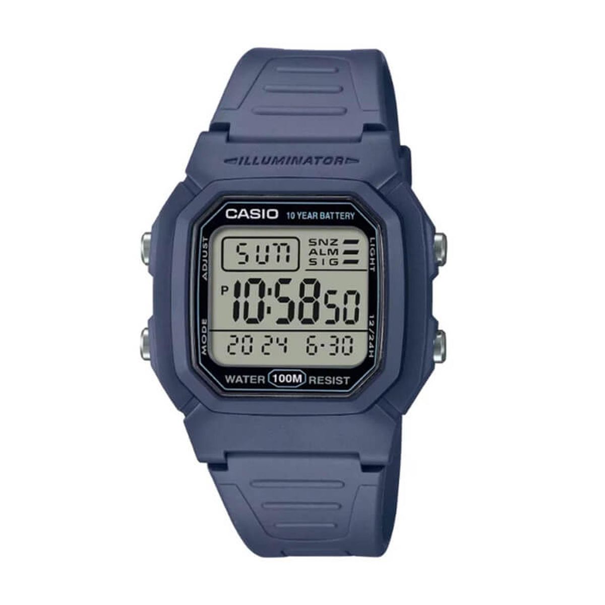 CASIO - Reloj Digital Casio Unisex W-800H-2A