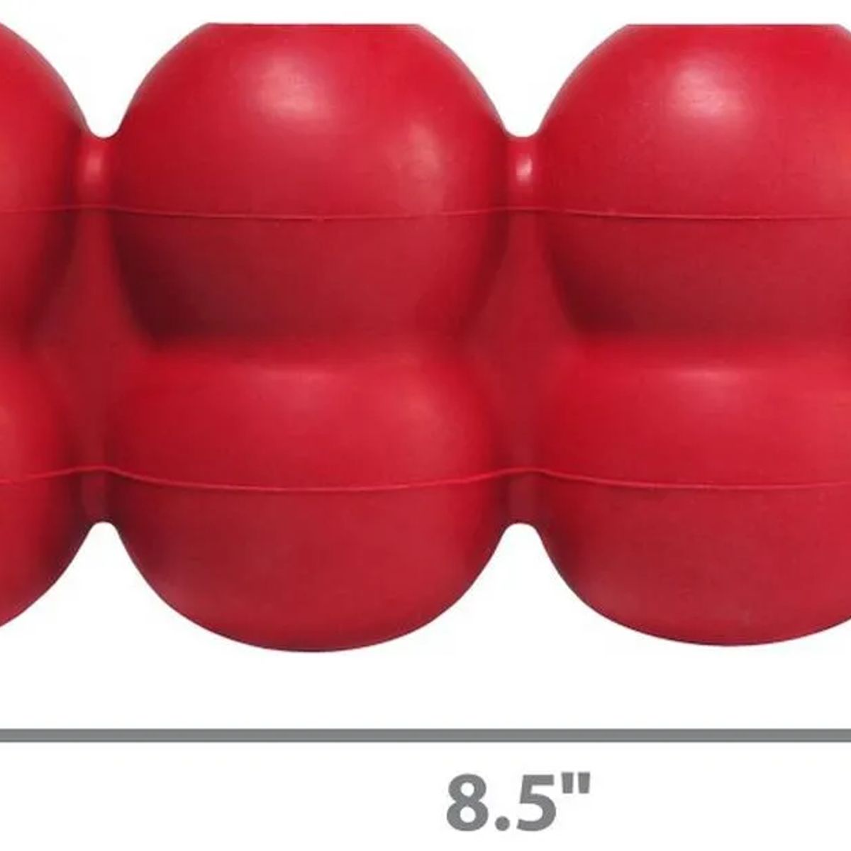 KONG - Juguete Rellenable Kong Goodie Ribbon Talla L De 13 A 30 Kg Rojo