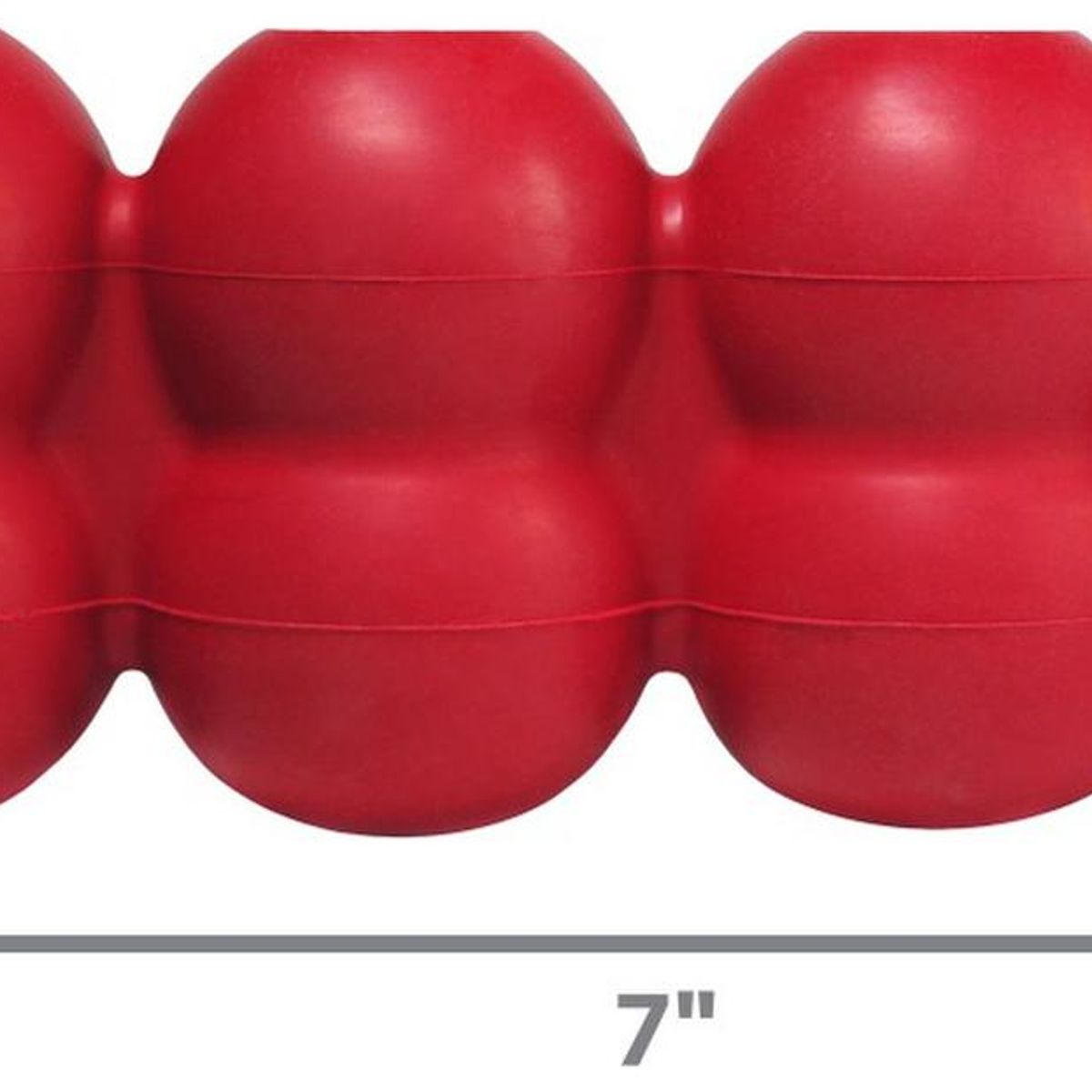 KONG - Juguete Rellenable Kong Goodie Ribbon Talla M De 7 A 16 Kg