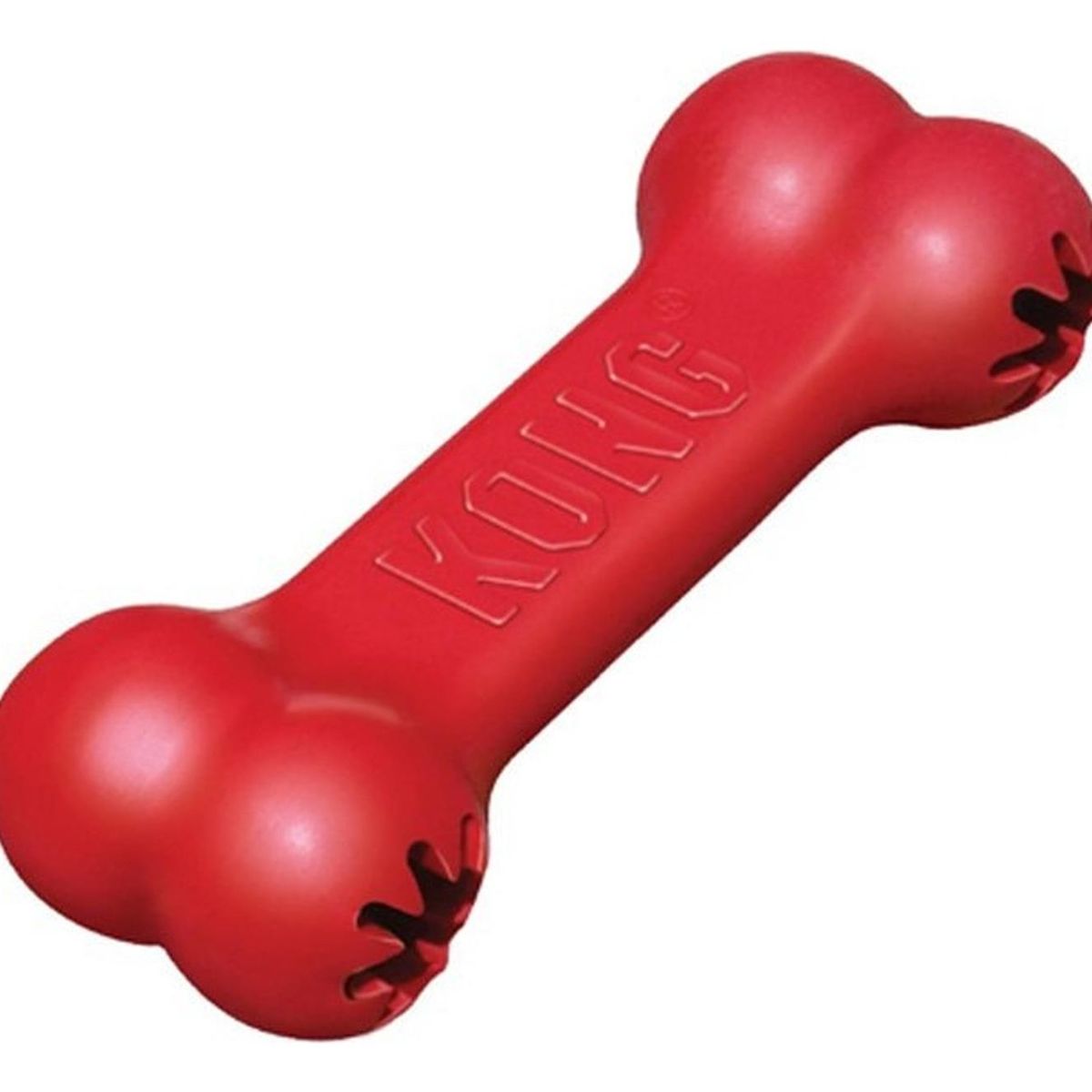 KONG - Kong Goodie Bone Hueso Rellenable Juguete Para Perro Talla S Rojo