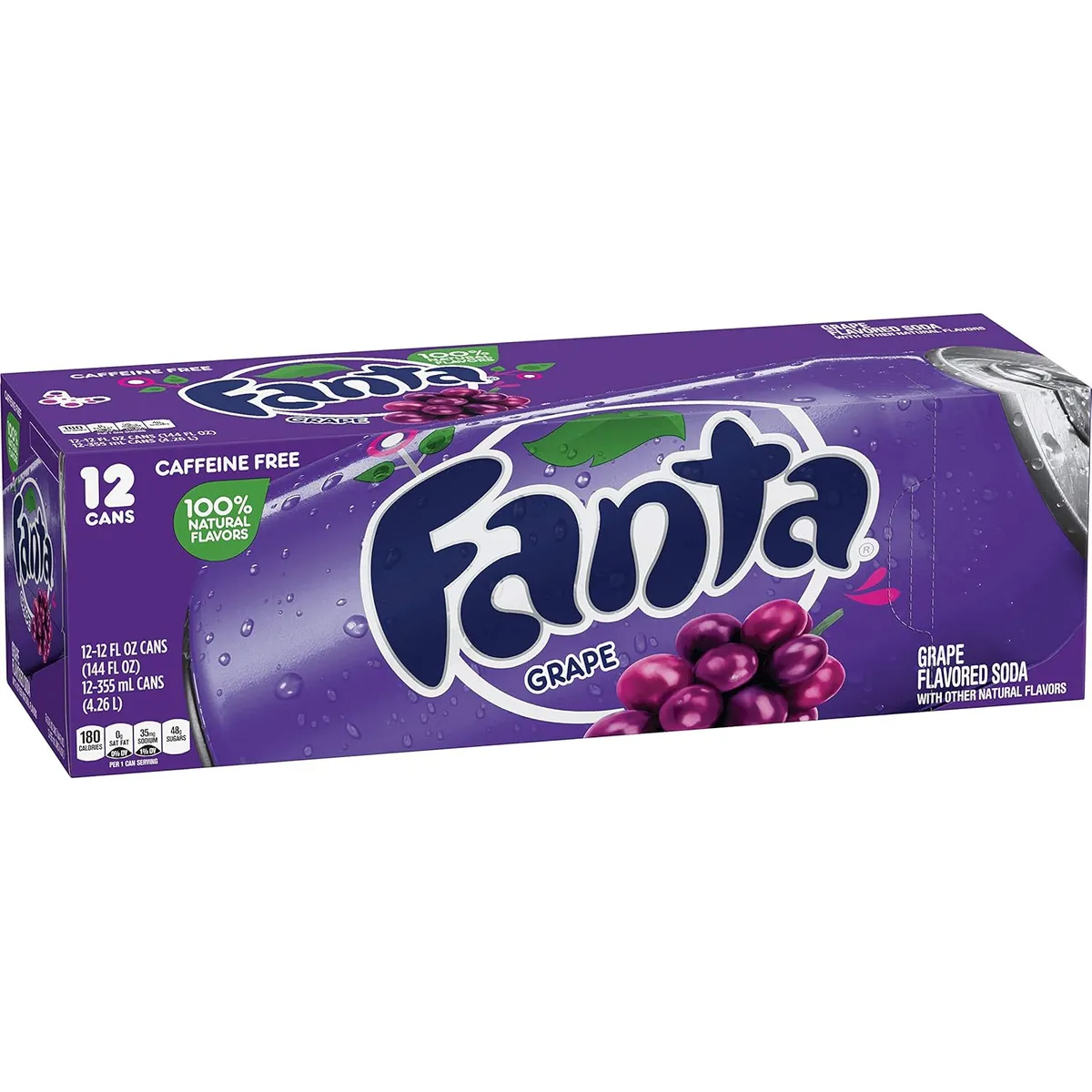 FANTA - Bebidas Uva Lata Fanta 12 x 355 ml