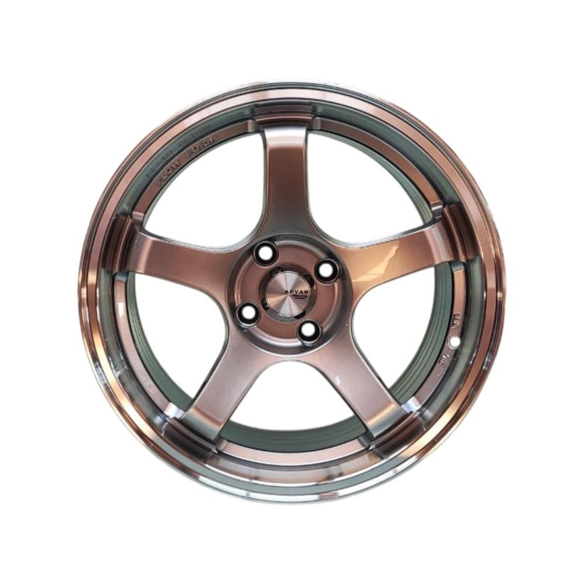 GENERICO - Juego de Llantas 16X75 4x100 Et30 Hyper Black machine lip 512 CHB