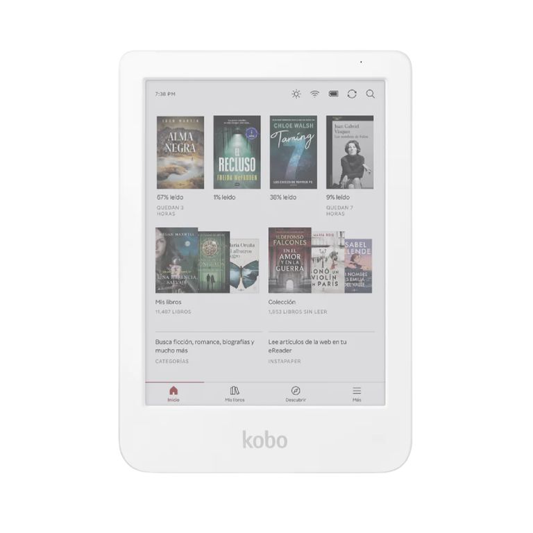 Lector E Reader Clara Colour HD 6 Waterproof 16GB Blanco
