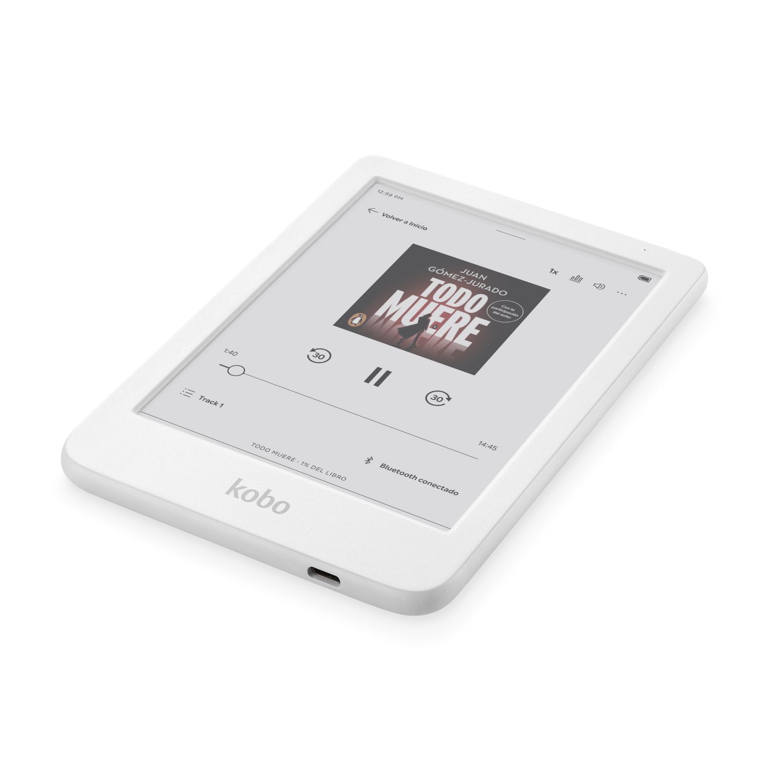 KOBO Lector E Reader Kobo Clara Colour HD 6 Waterproof 16GB Blanco