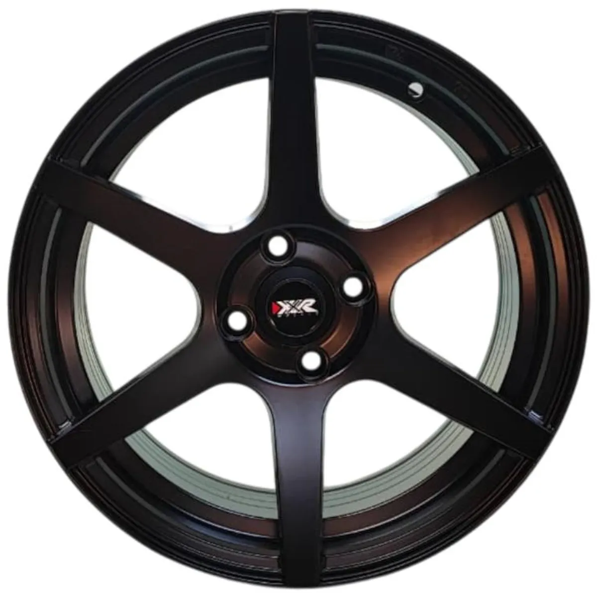 GENERICO - Juego de Llantas 16X75 4x100 Et30 Matt Black 6006 FSB