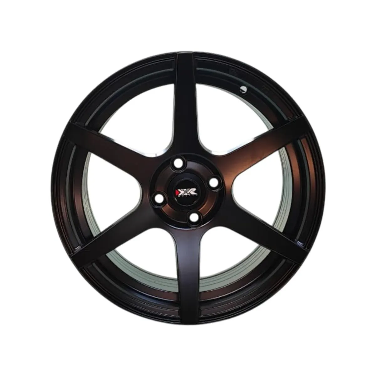 GENERICO - Juego de Llantas 16X75 4x100 Et30 Matt Black 6006 FSB