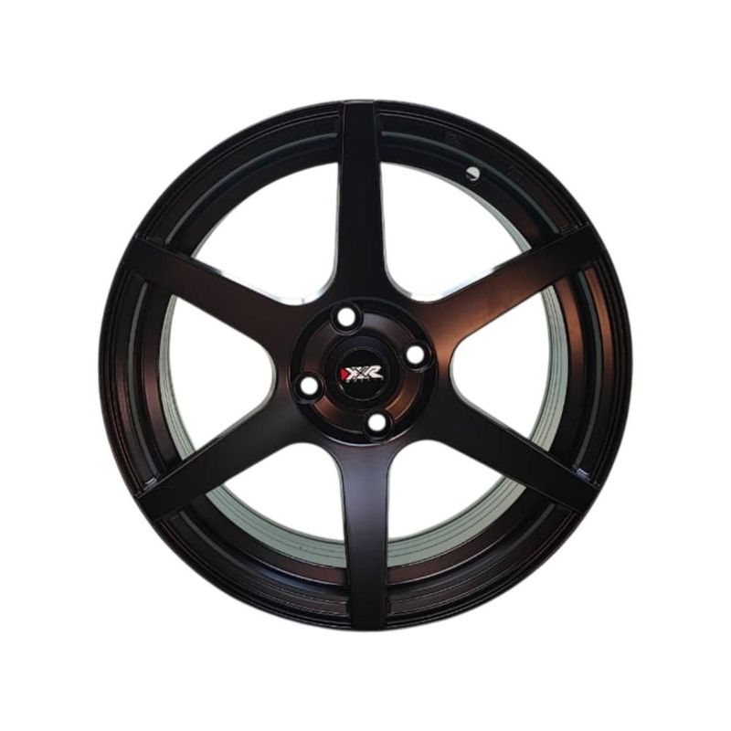 GENERICO - Juego de Llantas 16X75 4x100 Et30 Matt Black 6006 FSB