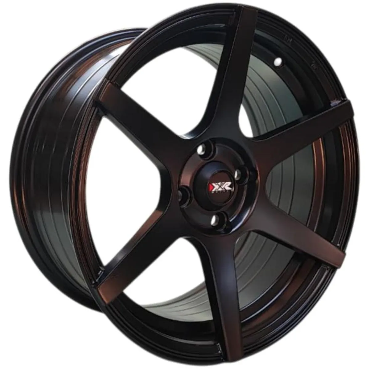 GENERICO - Juego de Llantas 16X75 4x100 Et30 Matt Black 6006 FSB