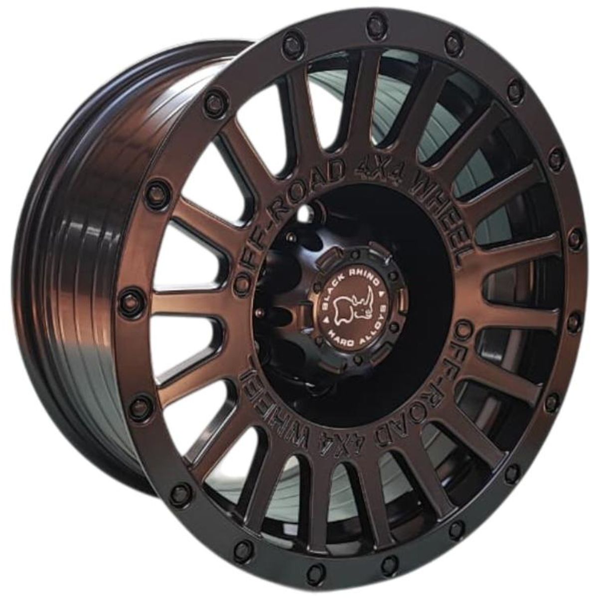 GENERICO - Juego de Llantas 16X8 6x1397 Et0 Matt Black 605 FSB