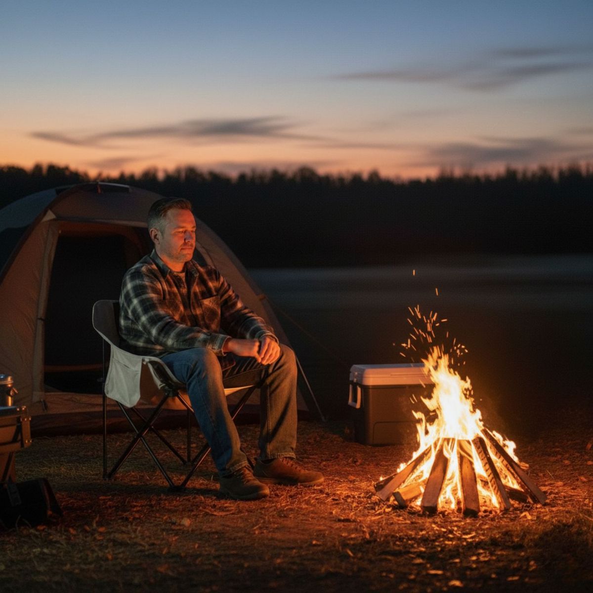 BABYLUNA - Silla Plegable Camping 150KG Acero Reforzado Oxford 600D Portavaso.