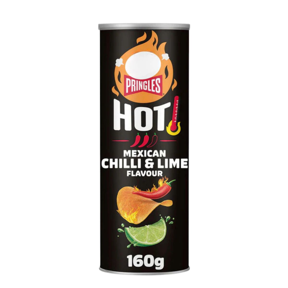 PRINGLES - Papas Fritas Hot Mexican Chili Lime Pringles 160 g Kiosclub