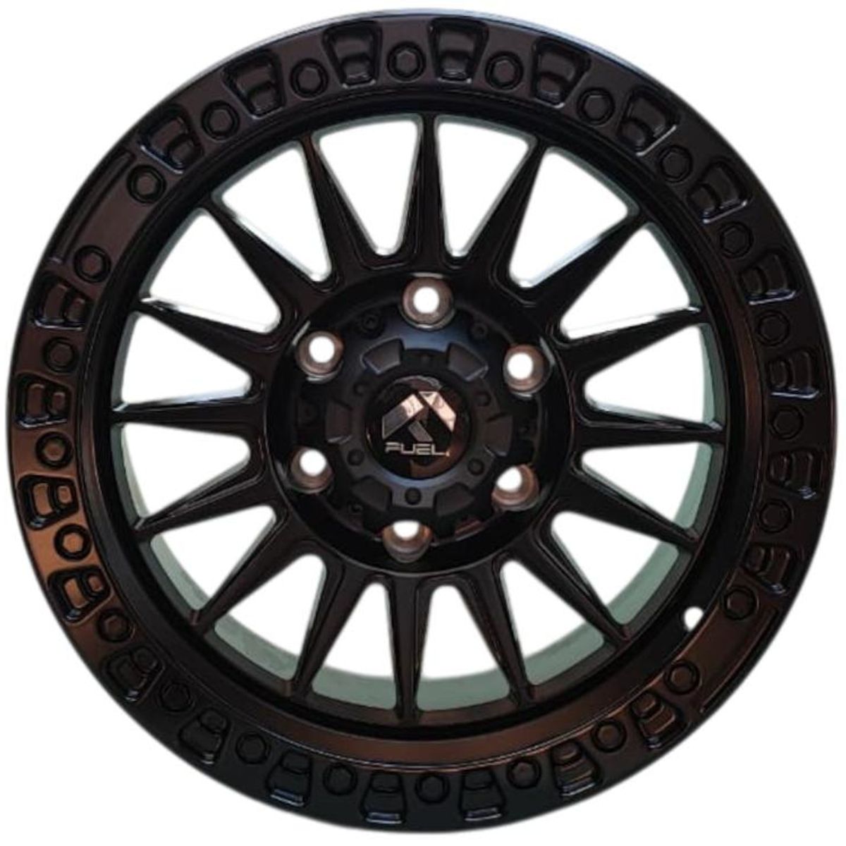 GENERICO - Juego de Llantas 16X8 6x1397 Et0 Matt black H007