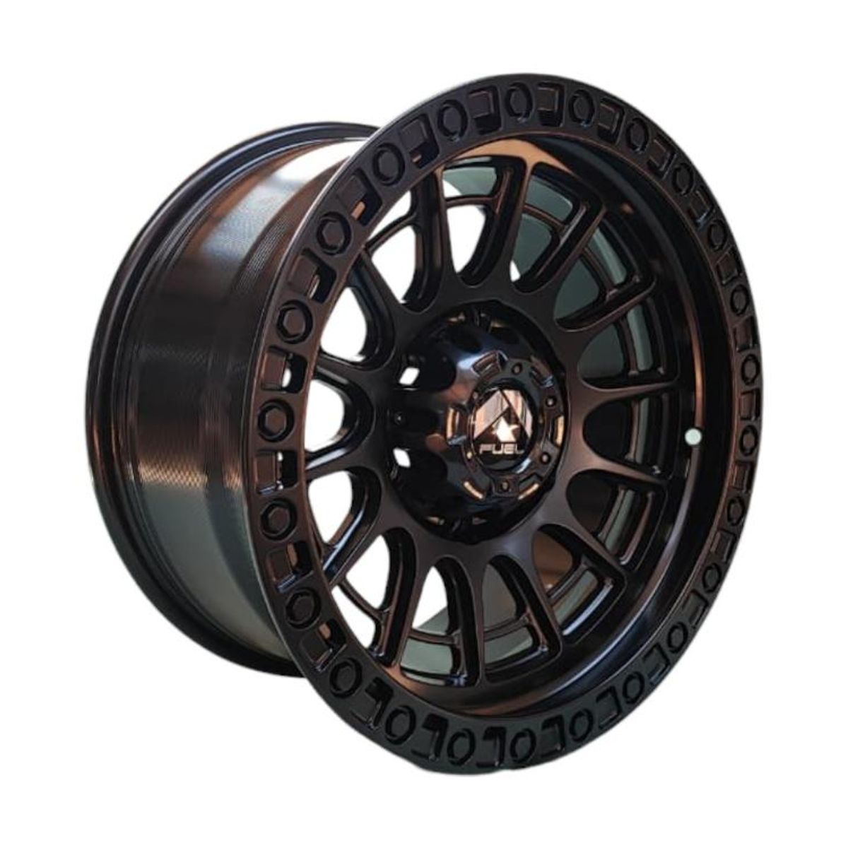 GENERICO - Juego de Llantas 16X8 6x1397 Et0 Matt Black DX022